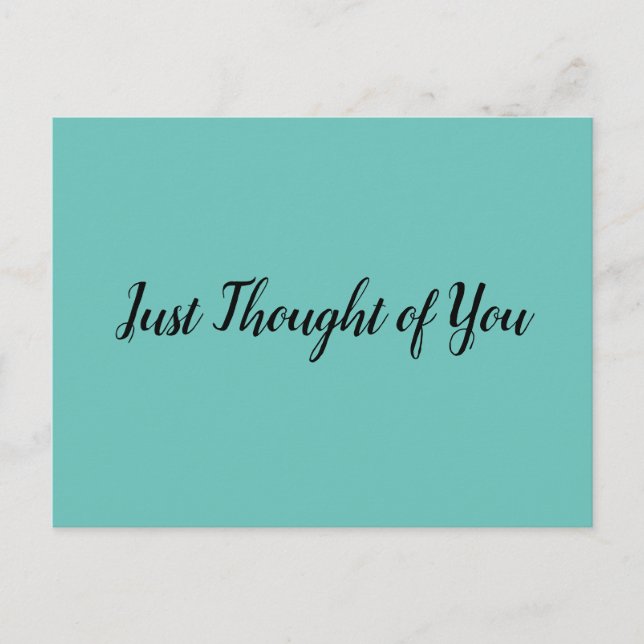 Postcard - Thought: I'm cheering you on! (Front)