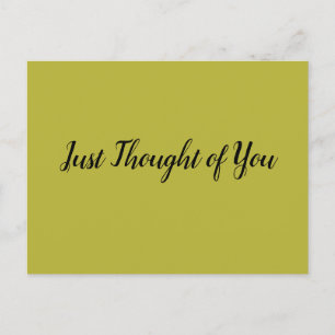 Postcard -  Thought: Peace.