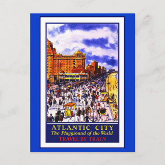 Postcard Travel America Print Retro Vintage Travel