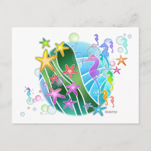 Postcard - Under The Sea Pop Art