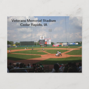 Postcard - Veterans Memorial Stadium - 2011-02
