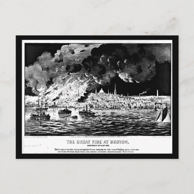 Postcard-Vintage Boston Art-14 Postcard (Front)