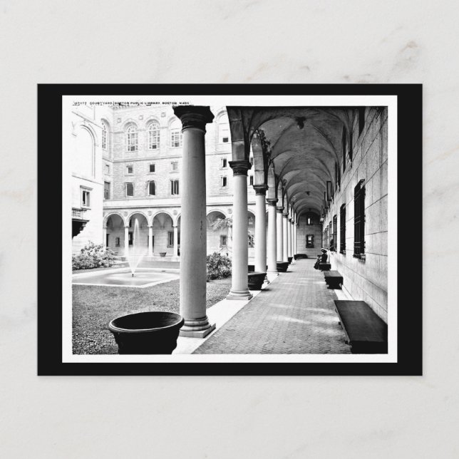 Postcard-Vintage Boston Photography 33 Postcard (Front)