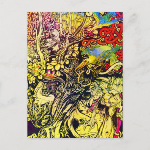 Postcard-Vintage Illustration-Rackham 40 Postcard