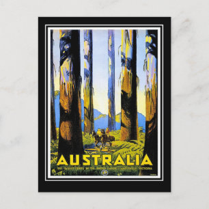 Postcard Vintage Travel Australia
