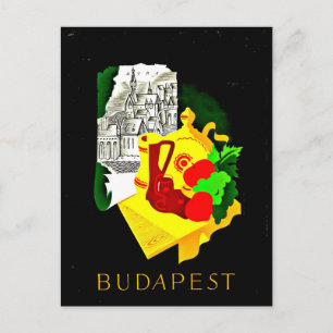 Postcard-Vintage Travel-Budapest Postcard