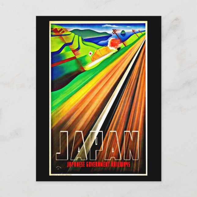 Postcard-Vintage Travel-Japan Postcard (Front)