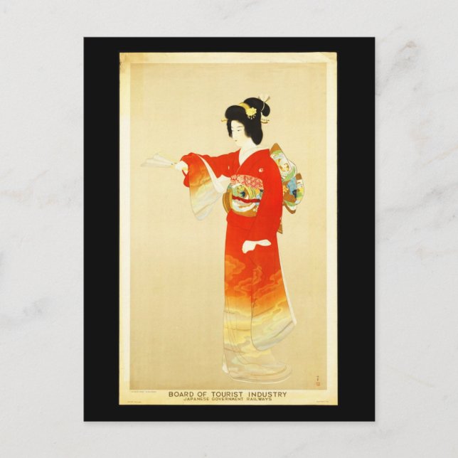 Postcard-VIntage Travel-Japan Postcard (Front)