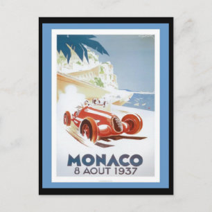 Postcard-Vintage Travel-Monaco Postcard