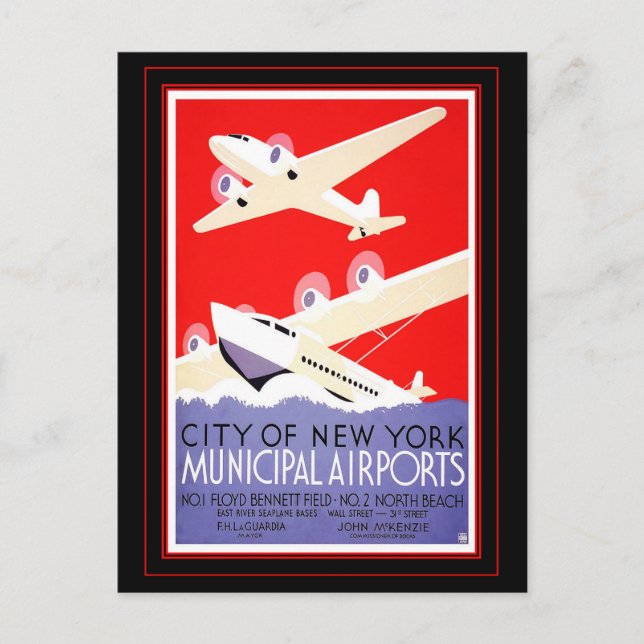 Postcard Vintage Travel New York America (Front)