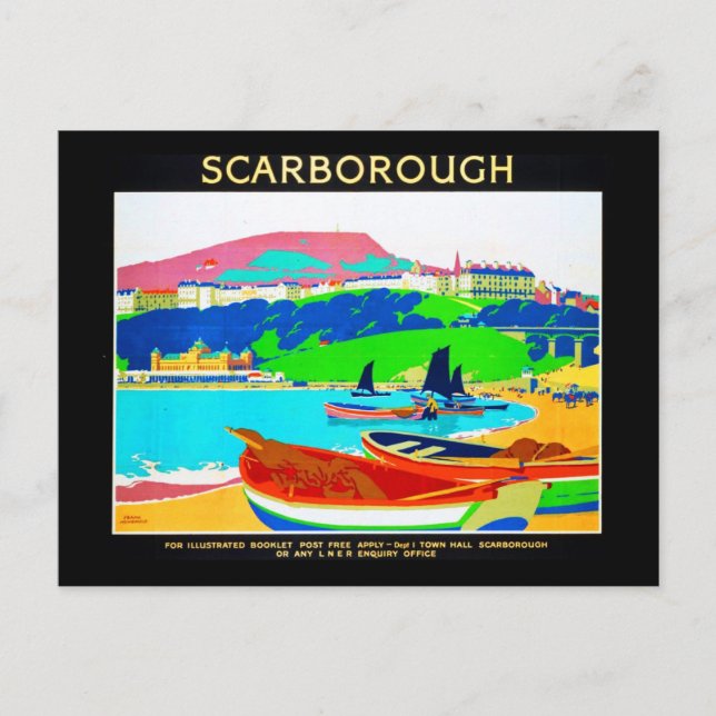 Postcard-VIntage Travel-Scarborough Postcard (Front)