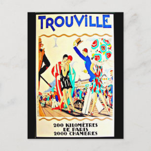 Postcard-Vintage Travel-Trouville Postcard