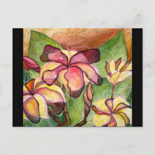 Postcard: "Vivian's Plumeria" Postcard