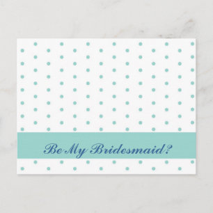 Postcard w/Dots: Robins Egg