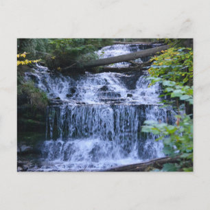 Postcard/Wagner Falls Michigan Postcard