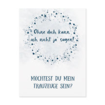 Postcard - Want to be my witness