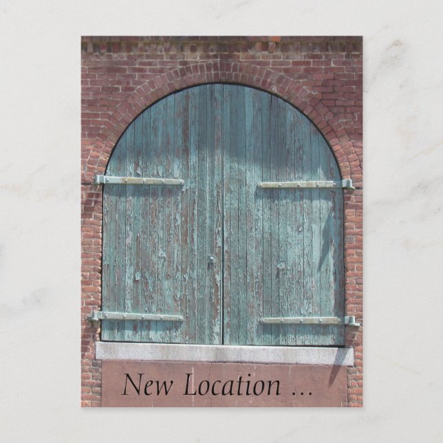Postcard - Warehouse Door (Front)