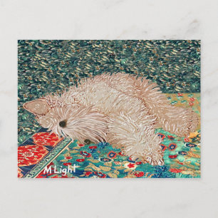 Postcard: "Wheaten Terrier Bedtime" Postcard