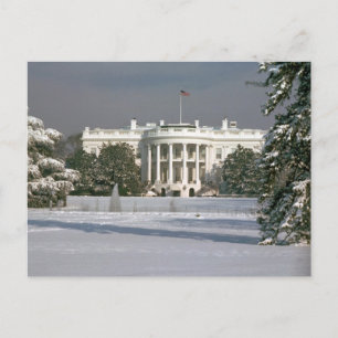 Postcard / White House Winter