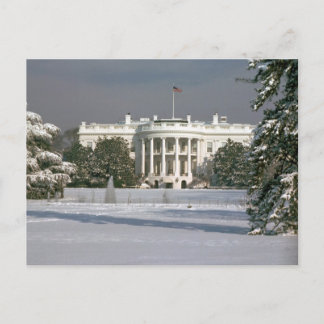 Postcard / White House Winter