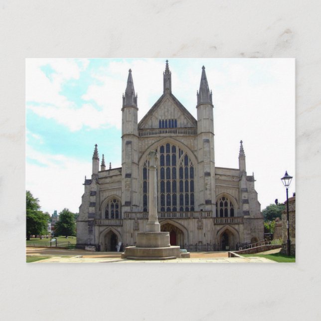 Postcard Winchester Cathedral, U.K. (Front)