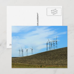 Postcard - wind Turbines
