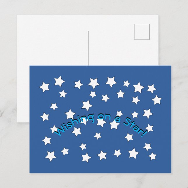 Postcard - Wishing on a Star #2 (Front/Back)