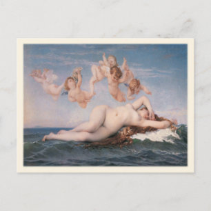 Postcard with Alexandre Cabanel Painting