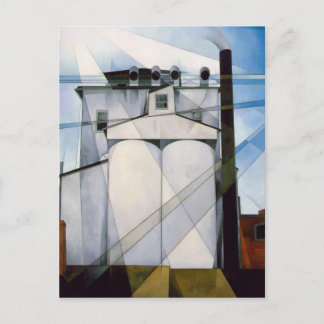 Postcard With Charles Demuth Painting