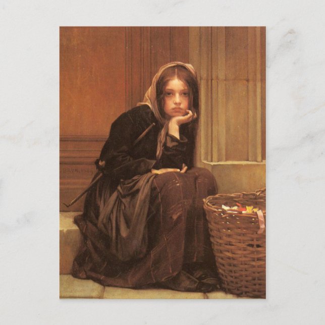 Postcard With Christen Brun Painting (Front)