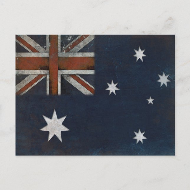 Postcard with Flag from Australia (Front)