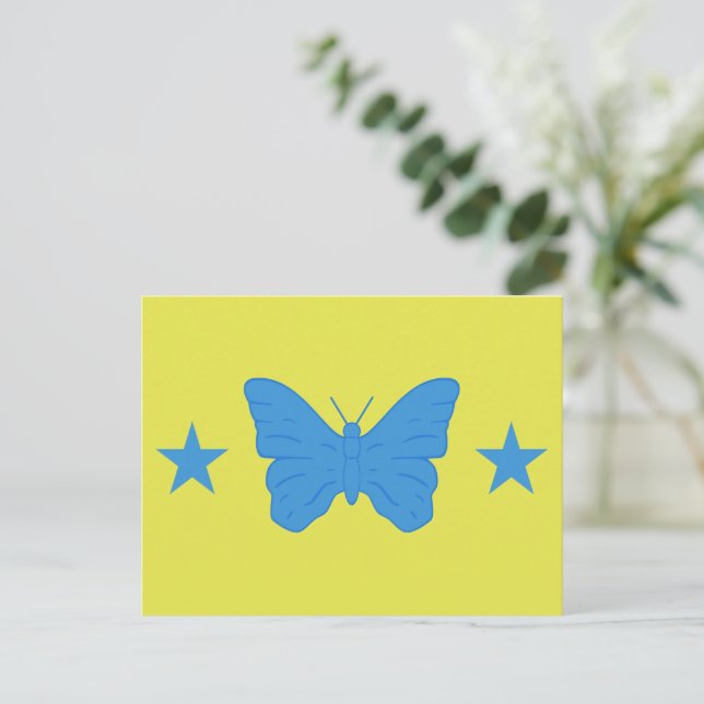 Postcard with Flag of Bady Bassitt, Brazil (Standing Front)