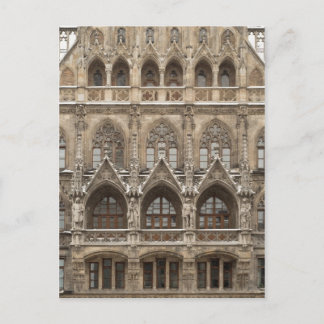 Postcard with Gothic Revival Architecture
