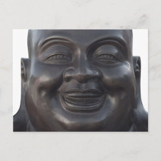 Postcard with Head of Buddha
