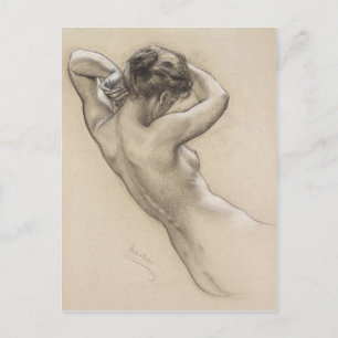 Postcard With Herbert James Draper Painting
