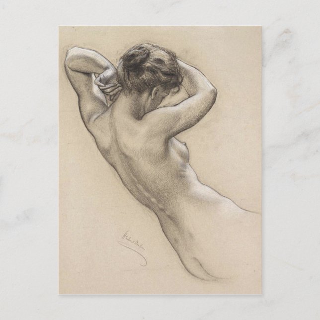 Postcard With Herbert James Draper Painting (Front)