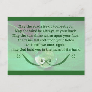 Postcard with Irish Blessing