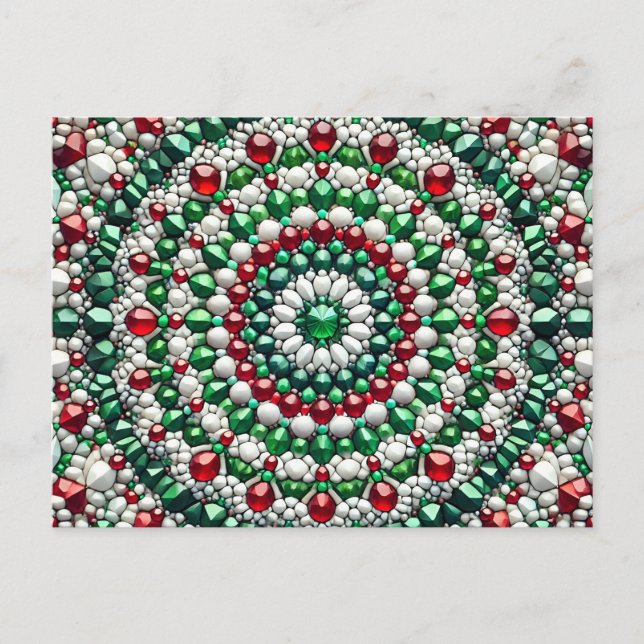 Postcard with Italian Colours Design (Front)