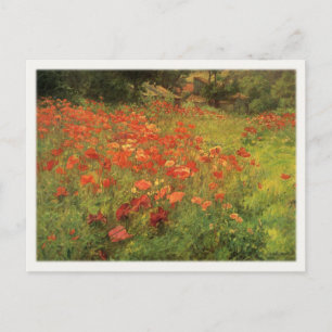 Postcard with John Ottis Adams Painting