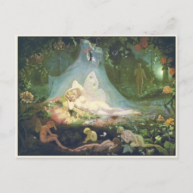 Postcard with John Simmons Painting (Front)