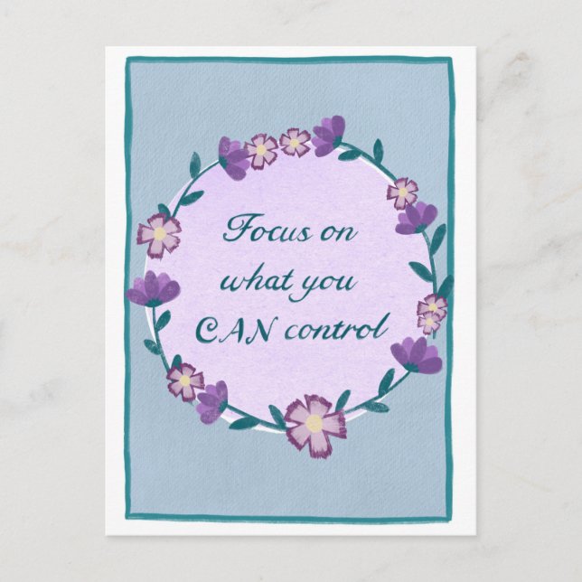 Postcard & worksheet in one! (Front)