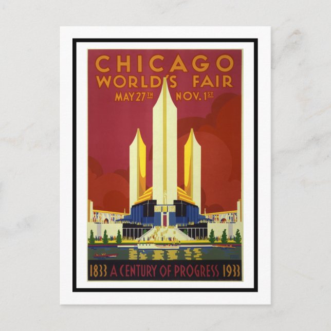 Postcard - World's Fair Century Of Progres (Front)