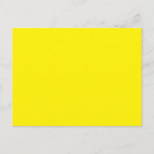 Postcards   Bright Yellow   Modern Minimalist