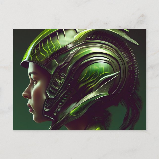 Postcards Fille Futurisme (Front)