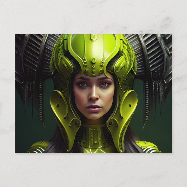 Postcards Fille Futurisme (Front)