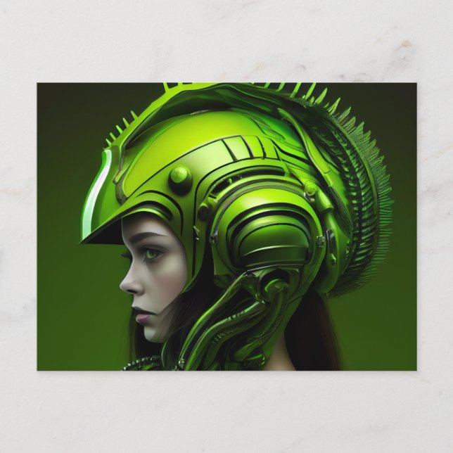 Postcards Fille Futurisme (Front)