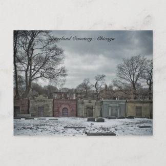 Postcards Graceland Cemetery - Chicago, Novembe...