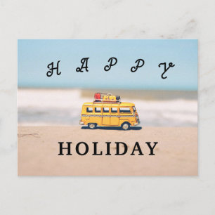 Postcards happy holiday