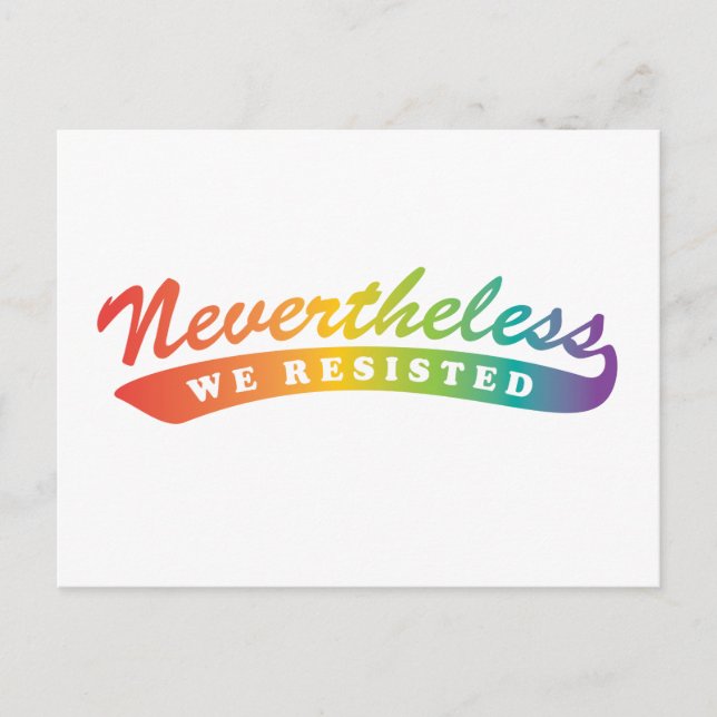 Postcards of The Resistance (Front)