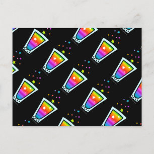 POSTCARDS - RAINBOW SHOT GLASS